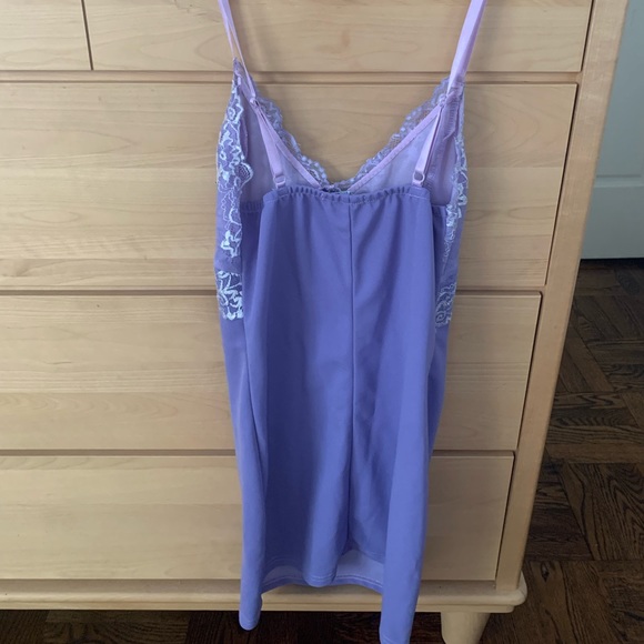 Dresses Y2k Purple Lace Mini Dress Poshmark